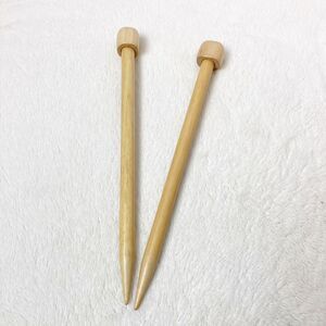 Clover Takumi Bamboo Single Point Knitting Needles 10"-US 17/12.75mm